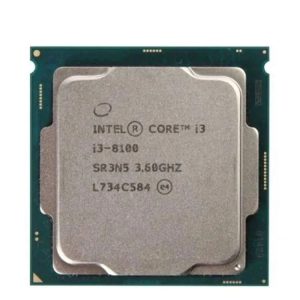 CPU Intel Core i3 8100 (3.60GHz, 6M, 4 Cores 4 Threads) Tray New