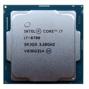 CPU Intel Core i7 8700 (4.60GHz, 12M, 6 Cores 12 Threads) Tray New