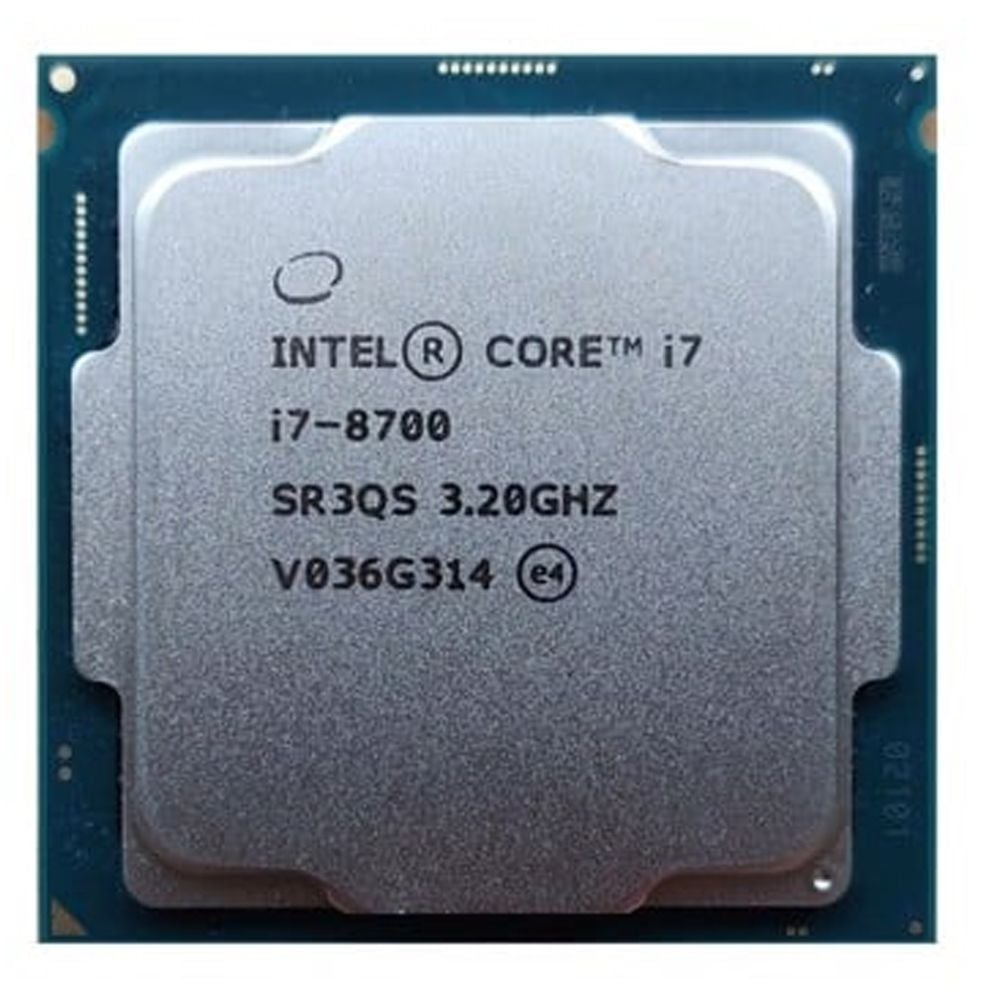 CPU Intel Core i7 8700 (4.60GHz, 12M, 6 Cores 12 Threads) Tray New