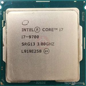 CPU Intel Core i7 9700 (4.70GHz, 12M, 8 Cores 8 Threads) Tray New