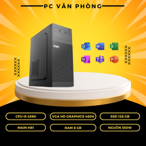 PC Văn Phòng | R5 4600G/ B450/ VGA RADEON VEGA 7/ RAM 8GB/ SSD 128GB