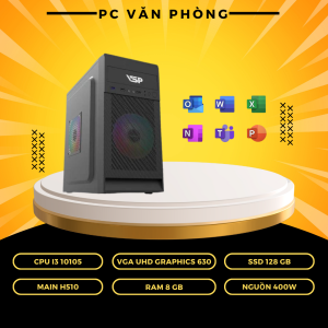 PC Văn Phòng | I3 10105/ H510/ VGA UHD GRAPHICS 630/ RAM 8GB/ SSD 128GB