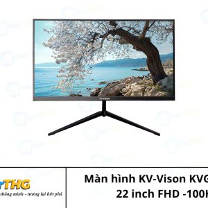 Màn Hình KV-Vision KVG22100H - Đen/Trắng | 22 inch, 100Hz, FHD, IPS, Phẳng