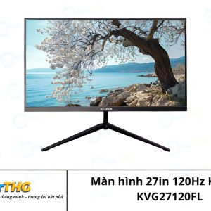 Màn hình KV-Vision KVG27120FL - Đen/Trắng | 27inch, 120Hz, FHD, IPS, Phẳng